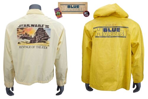1189. Blue Harvest and "Revenge of the Jedi" Crew Jackets with Crew Ephemera ### STAR WARS: RETURN OF THE JEDI (1983)