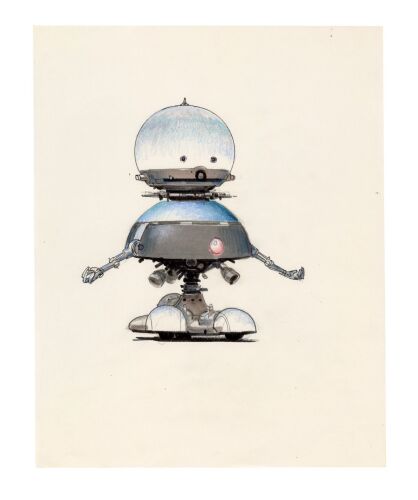 1196. Pair of Hand-Illustrated Ralph McQuarrie Sparky Concept Artworks ### STAR WARS: PANASONIC COMMERCIAL (1988)