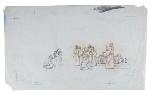 1197. Ralph McQuarrie Hand-Drawn Tusken Raiders Sketch ### THE ILLUSTRATED STAR WARS UNIVERSE (1995)