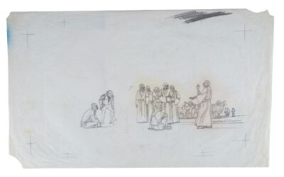 1197. Ralph McQuarrie Hand-Drawn Tusken Raiders Sketch ### THE ILLUSTRATED STAR WARS UNIVERSE (1995)
