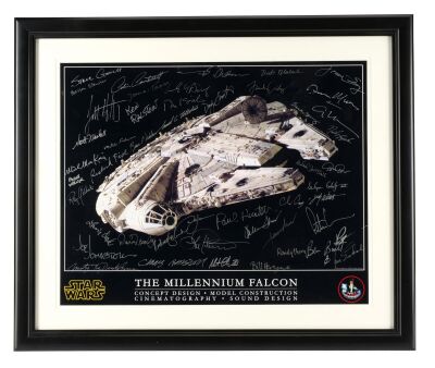1211. Industrial Light & Magic (ILM) Crew-Autographed Millennium Falcon Photo ### INDUSTRIAL LIGHT & MAGIC (ILM)