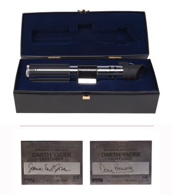 1215. Master Replicas James Earl Jones and David Prowse Signature Edition Darth Vader Lightsaber Replica ### STAR WARS: A NEW HOPE (1977)