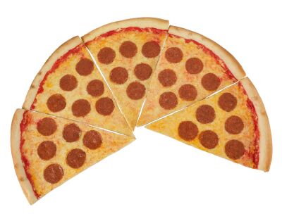 1248. Set of Five Pizza Slices ### TEENAGE MUTANT NINJA TURTLES (2014)/ TEENAGE MUTANT NINJA TURTLES: OUT OF THE SHADOWS (2016)