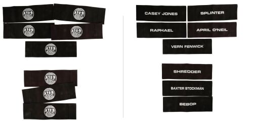 1264. Set of Eight Character Chairbacks ### TEENAGE MUTANT NINJA TURTLES: OUT OF THE SHADOWS (2016)