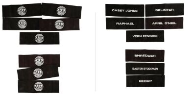 1264. Set of Eight Character Chairbacks ### TEENAGE MUTANT NINJA TURTLES: OUT OF THE SHADOWS (2016)