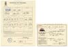 1281. White Star Line Certificate of Clearance and Laundry Receipt ### TITANIC (T.V. SERIES, 1996-1996)