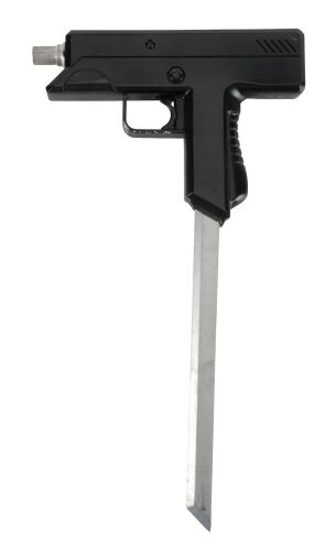 1297. Violet Song Jat Shariff's (Milla Jovovich) Futuristic Katana MAC-11 Machine Gun ### ULTRAVIOLET (2006)
