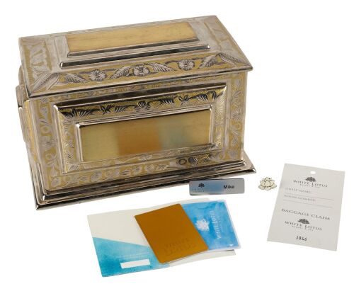1318. Tanya's (Jennifer Coolidge) Urn, Box, and White Lotus Resort Items ### THE WHITE LOTUS (2021-2025)