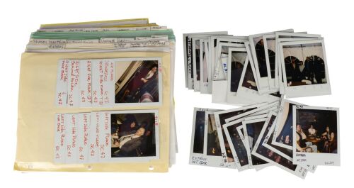 1328. Pair of "Tempus Fugit" and "Max" Costume Continuity Binders with Polaroids and Production Paperwork ### THE X-FILES (T.V. SERIES, 1993 - 2002)