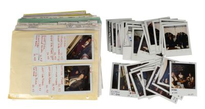 1328. Pair of "Tempus Fugit" and "Max" Costume Continuity Binders with Polaroids and Production Paperwork ### THE X-FILES (T.V. SERIES, 1993 - 2002)