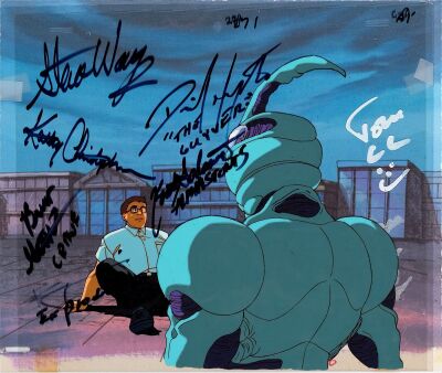 2011. Guyver and Tetsuro Segawa Original Production Cel Signed by Bill Difris and more ### GUYVER: THE BIOBOOSTED ARMOR (ANIMATED T.V. SERIES, 2005)