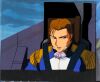 2016. Treize Khushrenada Original Production Cel and Original Production Master Background from 'Takeoff into Confusion' (1995) ### MOBILE SUIT GUNDAM WING (ANIME T.V. SERIES, 1995-1996)