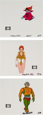2039. Teela, Orko and Man At Arms Original Production Cels ### HE-MAN AND THE MASTERS OF THE UNIVERSE (1983-1985)