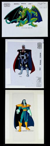 2054. Set of Three Hand-Painted Character Model Cels ### IRON MAN (1994-1996)