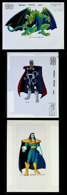 2054. Set of Three Hand-Painted Character Model Cels ### IRON MAN (1994-1996)