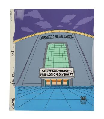 2069. Springfield Square Garden Original Production Background Cel from "The Bart Wants What It Wants" ### THE SIMPSONS (T.V. SERIES, 1989-PRESENT)