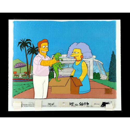 2070. Troy McClure and Selma Bouvier Original Production Cel from "A Fish Called Selma" ### THE SIMPSONS (T.V. SERIES, 1989-PRESENT)