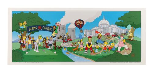 2081. 'Burns Classic'' Limited Edition Sericel ### THE SIMPSONS (T.V. SERIES, 1989-PRESENT)