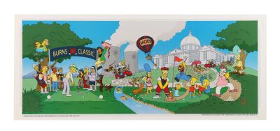 2081. 'Burns Classic'' Limited Edition Sericel ### THE SIMPSONS (T.V. SERIES, 1989-PRESENT)