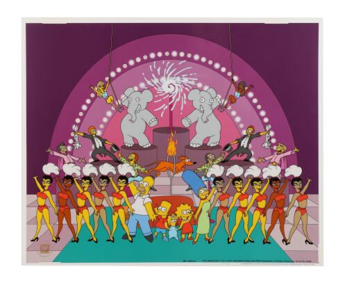 2082. Viva The Simpsons Limited Edition Sericel ### THE SIMPSONS (T.V. SERIES, 1989-PRESENT)