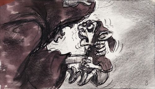 2098. The Horned King and Creeper Original Storyboard ### THE BLACK CAULDRON (1985)