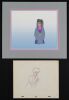 2100. Lady Termaine Original Production Cel and Original Production Drawing ### CINDERELLA (1950)