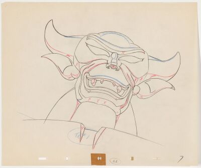 2103. Chernabog Original Production Drawing ### FANTASIA (1940)