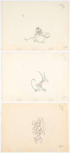 2105. Pain, Panic, Megara Original Production Drawings ### HERCULES (1995)