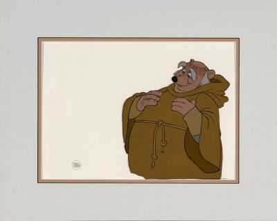 2122. Friar Tuck Original Production Cel ### ROBIN HOOD (1973)