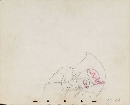 2125. Evil Queen Original Production Drawing ### SNOW WHITE AND THE SEVEN DWARFS (1937)
