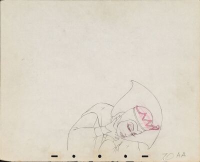 2125. Evil Queen Original Production Drawing ### SNOW WHITE AND THE SEVEN DWARFS (1937)