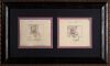 2128. Happy Original Courvoisier Framed Production Drawings ### SNOW WHITE AND THE SEVEN DWARFS (1937)