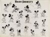 2130. Mickey Mouse Oversize Original Production Photostat Model Sheet ### PLIGHT OF THE BUMBLE BEE (1951)