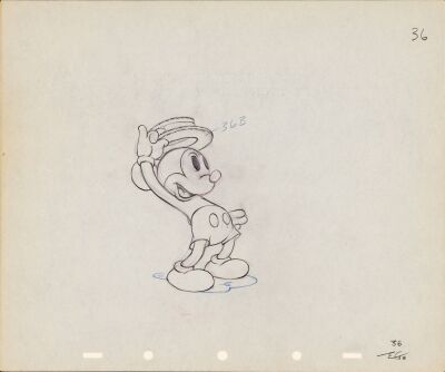 2131. Mickey Mouse Original Production Drawing ### SOCIETY DOG SHOW (1939)
