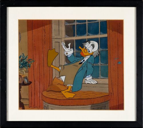2133. Ludwig Von Drake Original Production Cel on Art Corner Presentation Background from Walt Disney's Wonderful World of Color (1961) ### WALT DISNEY ANIMATION STUDIOS