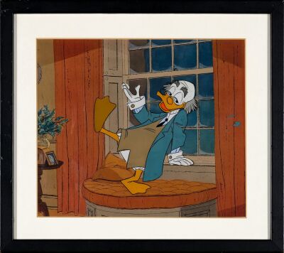 2133. Ludwig Von Drake Original Production Cel on Art Corner Presentation Background from Walt Disney's Wonderful World of Color (1961) ### WALT DISNEY ANIMATION STUDIOS