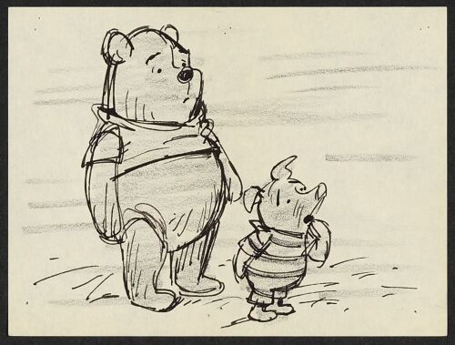 2135. Pooh and Piglet Original Storyboard Drawing ### WINNIE THE POOH AND TIGGER TOO (1974)