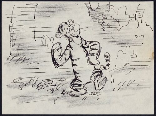 2138. Tigger Original Storyboard Drawing ### WINNIE THE POOH AND TIGGER TOO (1974)