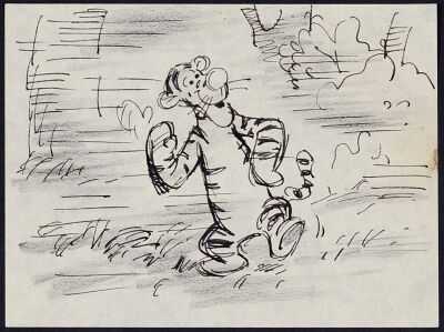 2138. Tigger Original Storyboard Drawing ### WINNIE THE POOH AND TIGGER TOO (1974)