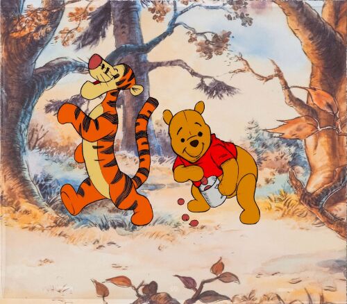 2140. Christopher Robin and Winnie the Pooh Original Model Cels ### WINNIE THE POOH AND THE BLUSTERY DAY (1968)