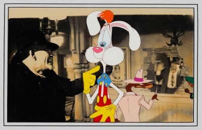 2144. Roger Rabbit and Judge Doom Original Production Cel ### WHO FRAMED ROGER RABBIT (1988)
