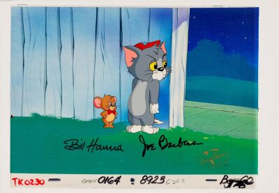 2167. Tom and Jerry Original Production Cel on studio printed presentation background from "Tom and Jerry Kids" Signed Bill Hanna and Joe Barbera ### TOM AND JERRY KIDS (1990)