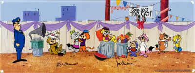 2169. The Most Effectual Top Cat Hand-Painted Limited Edition Cel (No. 27/350) Signed Bill Hanna and Joe Barbera (1996) ### TOP CAT (1961)