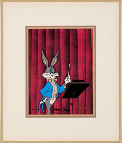 2173. Bugs Conductor Hand-Painted Framed Limited Edition (No. 24/200) Signed Chuck Jones Framed ### BUGS BUNNY