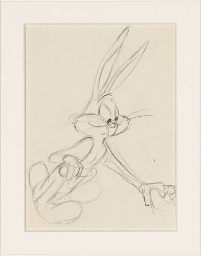 2187. Bugs Bunny Chuck Jones Original Production Drawing ### RABBIT'S FEAT (1960)