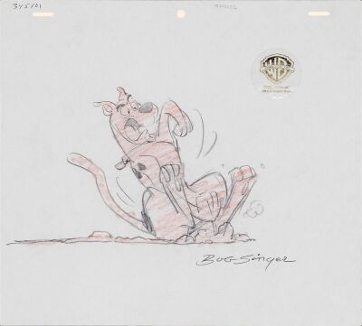 2190. Scooby Doo Original Drawing Signed Bob Singer from "Scooby-Doo on Zombie Island" ### SCOOBY-DOO ON ZOMBIE ISLAND (1998)