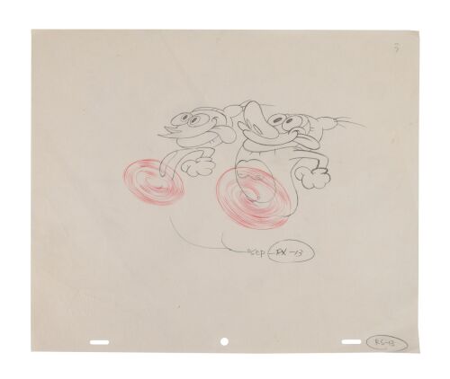 2196. Ren and Stimpy Original Production Drawing ### REN AND STIMPY (1991-1996)