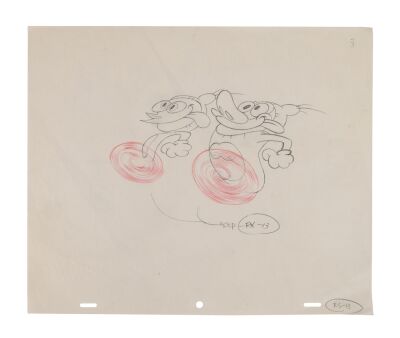 2196. Ren and Stimpy Original Production Drawing ### REN AND STIMPY (1991-1996)