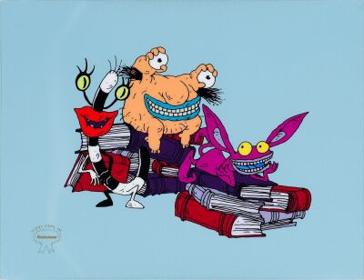 2204. Aaahh!!! Real Monsters Original Publicity Cel ### AAAHH!!! REAL MONSTERS (T.V. SERIES, 1994-1997)