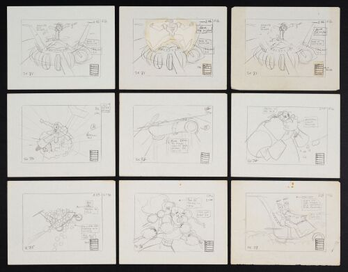 2217. Space Ace Hand Drawn Storyboards Endings ### SPACE ACE (VIDEO GAME, 1983)